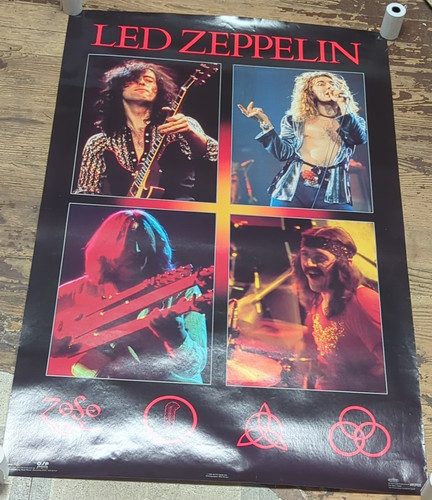 Poster led zeppelin - poster, zoso