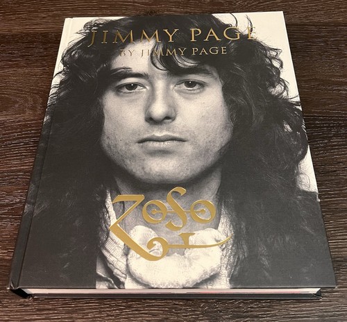 Signed stamped jimmy page - stamped,