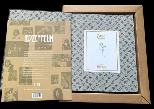 Signed jimmy page - signed,