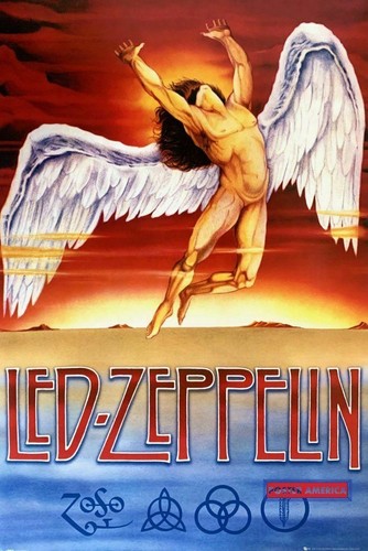 Poster led zeppelin - led,