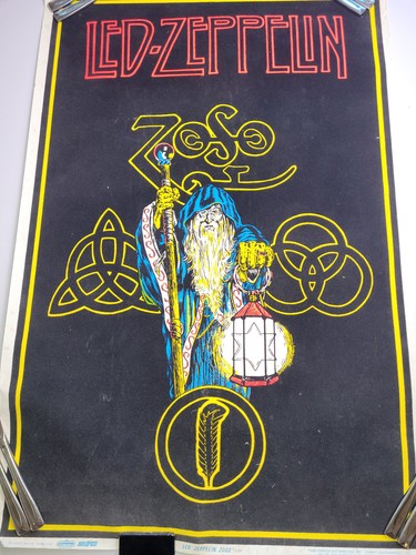 Poster led zeppelin zoso - led,