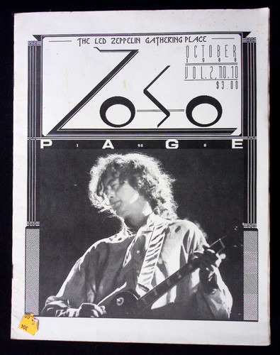 Led zeppelin zoso fanzine vol - zoso,