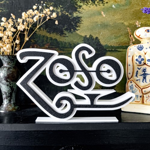 Led zeppelin zoso 3d printed - zeppelin,