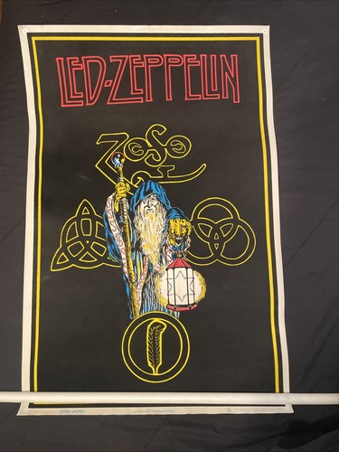 Poster led zeppelin luce - led,
