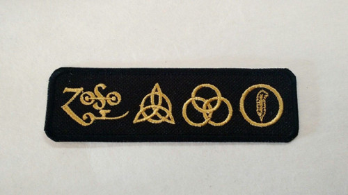 Patch led zeppelin zoso - zeppelin,